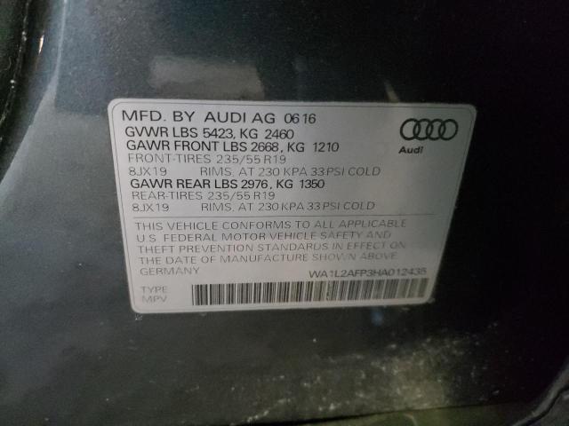 VIN WA1L2AFP3HA012435 2017 Audi Q5, Premium Plus no.13