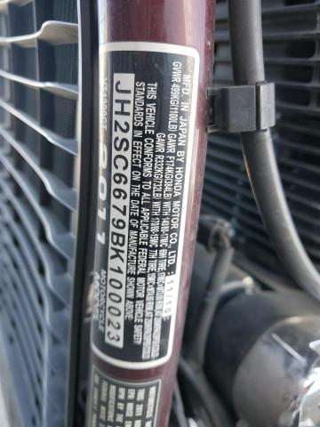 2011 HONDA VT1300 CT JH2SC6679BK100023