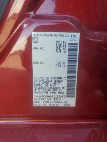 1N4BL4CV9MN412642 Nissan ALTIMA SR