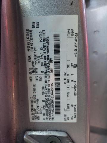 1FMCU0G91EUA43635 Ford ESCAPE SE