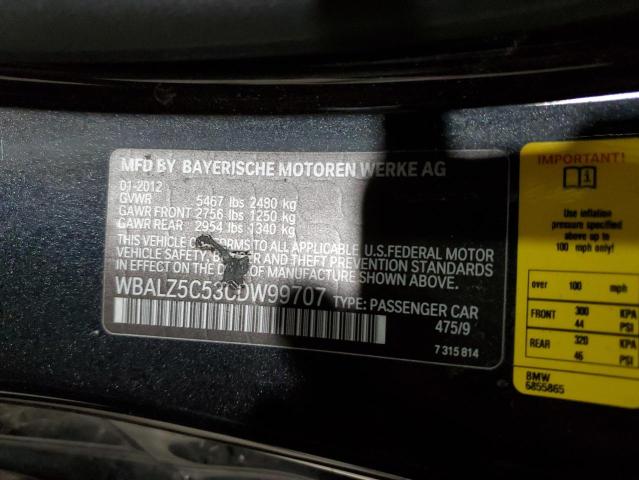 WBALZ5C53CDW99707 BMW 650 XI