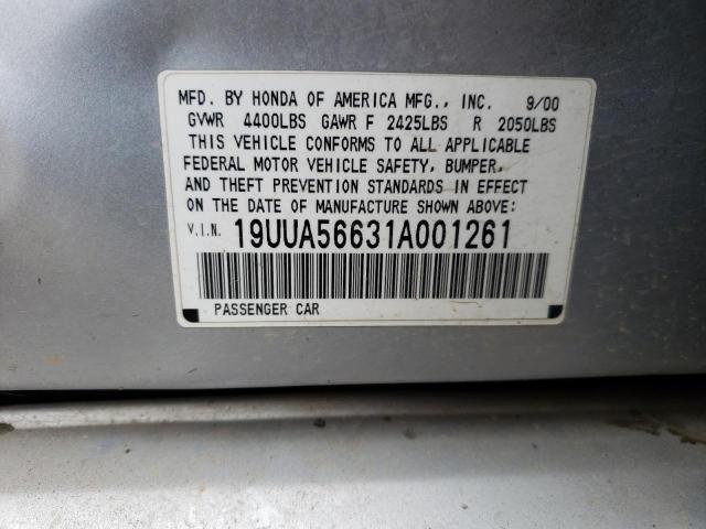 19UUA56631A001261 Acura 3.2TL