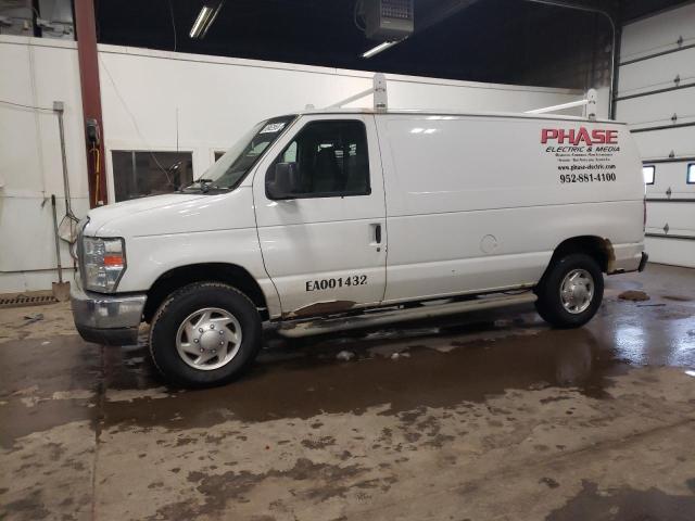 Salvage cars for sale from Copart Blaine, MN: 2012 Ford Econoline E250 Van