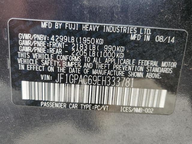 JF1GPAC69EH333781 Subaru Impreza Premium