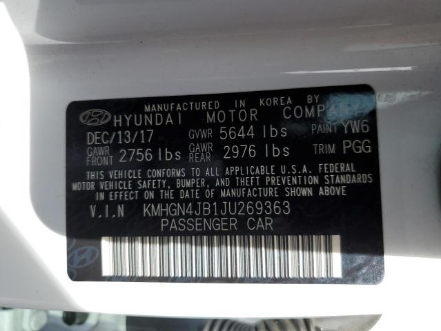 2018 HYUNDAI GENESIS - KMHGN4JB1JU269363