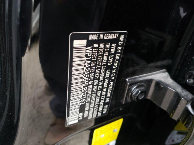 2017 PORSCHE MACAN - WP1AA2A56HLB02161