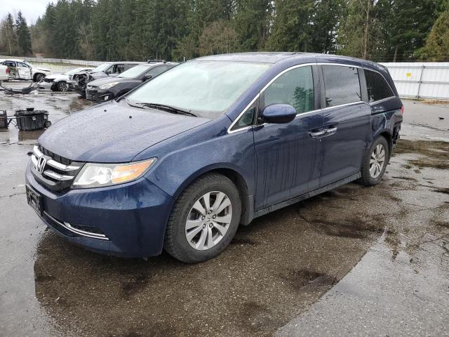 Honda Odyssey salvage cars for sale: 2015 Honda Odyssey EXL