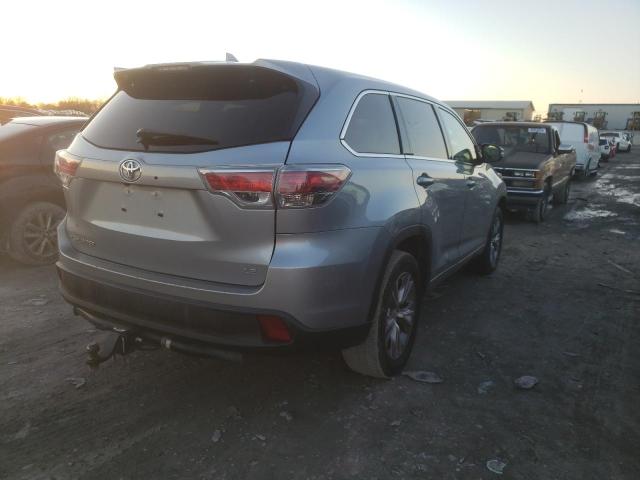 VIN 5TDZKRFH1ES028249 2014 Toyota Highlander, LE no.3