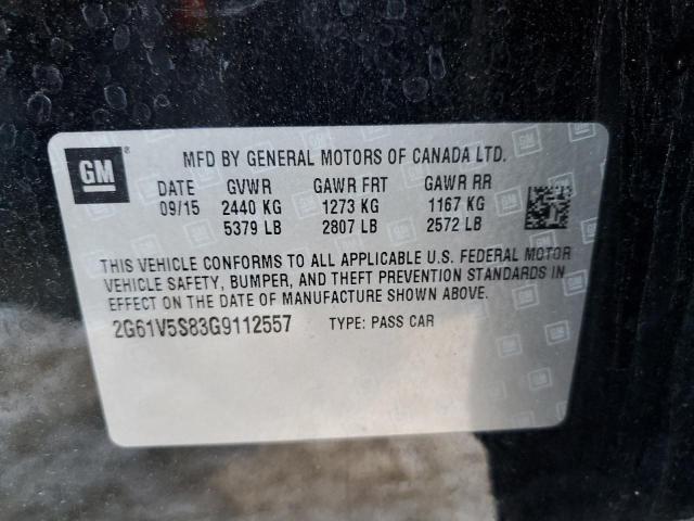 2016 CADILLAC XTS VSPORT - 2G61V5S83G9112557
