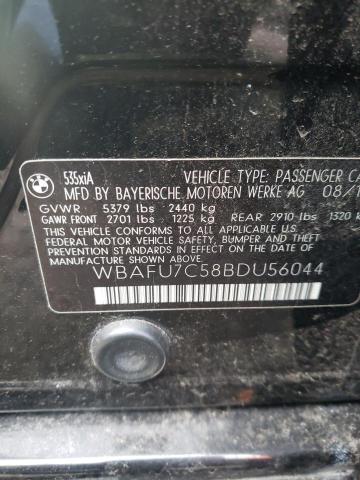 WBAFU7C58BDU56044 BMW 535 XI