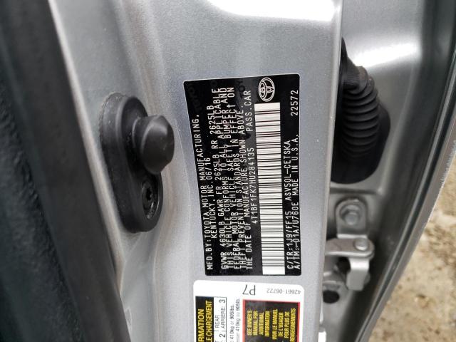 2017 TOYOTA CAMRY LE 4T1BF1FK7HU284135