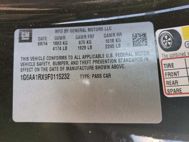 2015 CADILLAC ATS - 1G6AA1RX9F0115232