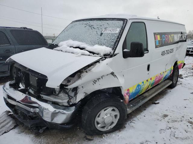 Salvage cars for sale from Copart Magna, UT: 2014 Ford Econoline E250 Van