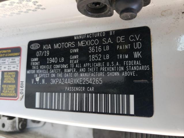 2019 KIA RIO S - 3KPA24ABXKE254265