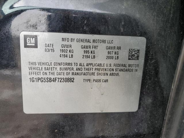 2015 CHEVROLET CRUZE LTZ - 1G1PG5SB4F7230882