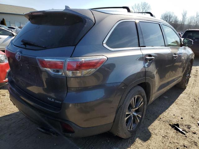 2016 TOYOTA HIGHLA XLE 5TDJKRFH2GS355968