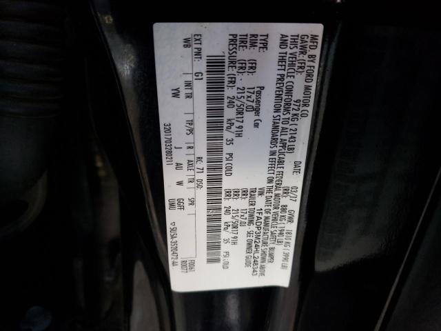 2017 FORD FOCUS SEL - 1FADP3M24HL248343