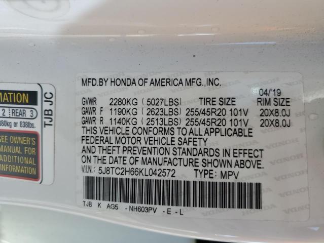 2019 ACURA RDX A-SPEC - 5J8TC2H66KL042572
