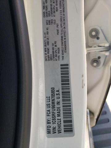 2021 RAM 1500 TRX 1C6SRFU96MN705850