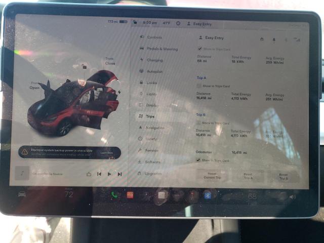 7SAYGDEE5NF373721 Tesla Model Y