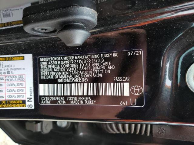 2021 TOYOTA CH-R NMTKHMBX5MR133065