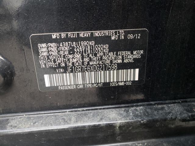 JF1GR7E6XDG217598 Subaru Impreza Wrx