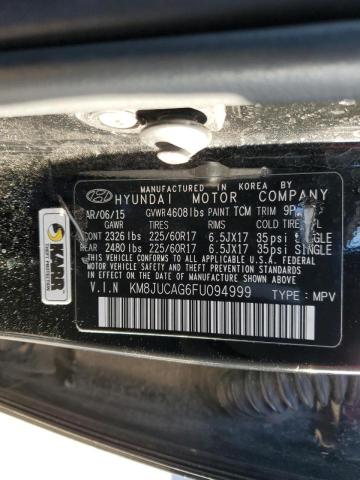 2015 HYUNDAI TUCSON LIM KM8JUCAG6FU094999