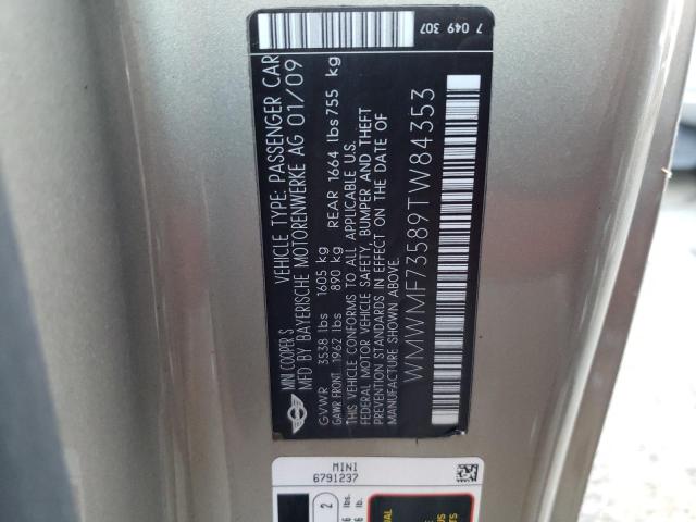 WMWMF73589TW84353 Mini Cooper