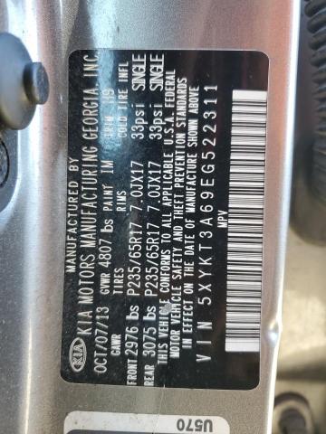 5XYKT3A69EG522311 KIA SORENTO LX