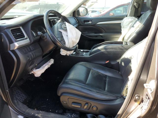 2016 TOYOTA HIGHLA XLE 5TDJKRFH2GS355968