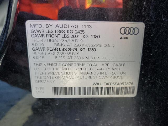 VIN WA1LFAFP5EA057876 2014 Audi Q5, Premium Plus no.14