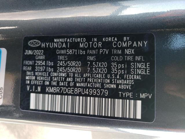 2023 HYUNDAI PALISADE C - KM8R7DGE8PU499379