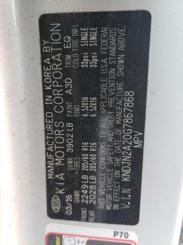 KNDJN2A20G7867868 KIA Soul