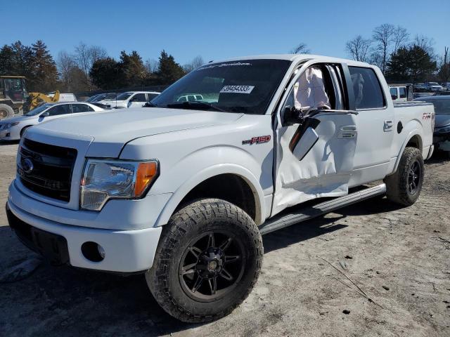 Salvage cars for sale from Copart Madisonville, TN: 2013 Ford F150 Supercrew