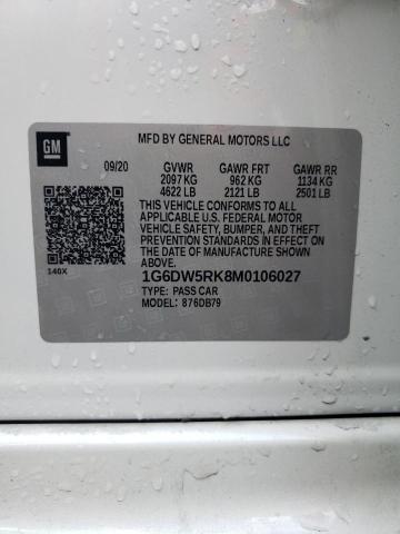 2021 CADILLAC CT5 LUXURY - 1G6DW5RK8M0106027