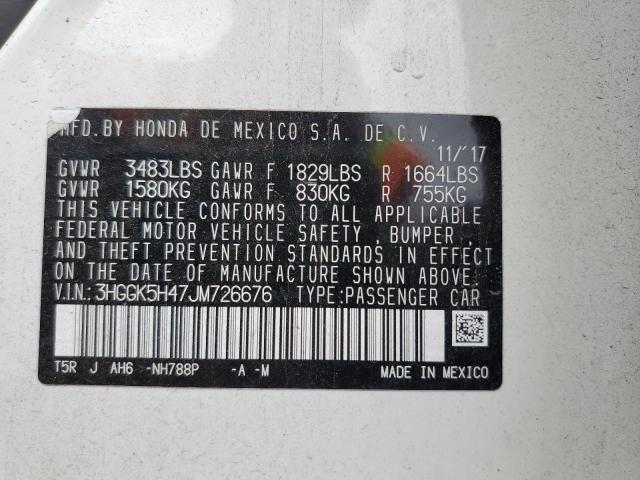 2018 HONDA FIT LX - 3HGGK5H47JM726676