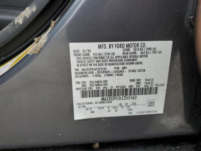 MAJ3S2FE5LC355163 Ford ECOSPORT S