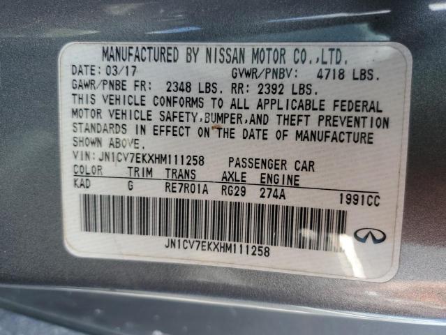 2017 INFINITI Q60 BASE JN1CV7EKXHM111258