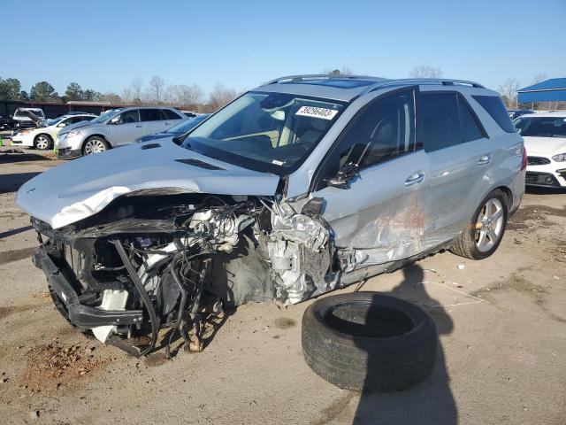 Salvage cars for sale from Copart Florence, MS: 2016 Mercedes-Benz GLE 350