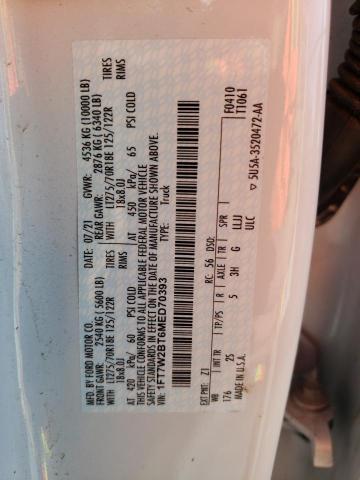 1FT7W2BT6MED70393 Ford F250 Super Duty