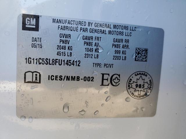 2015 CHEVROLET MALIBU 1LT - 1G11C5SL8FU145412
