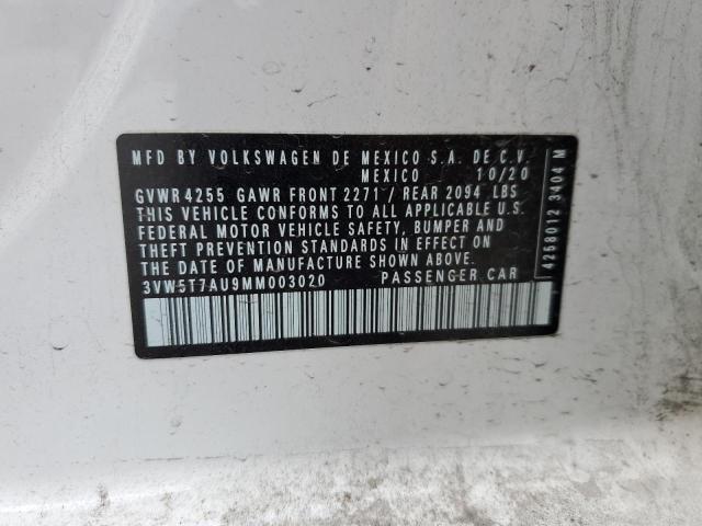 2021 VOLKSWAGEN GTI S - 3VW5T7AU9MM003020