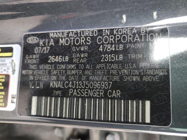 2018 KIA CADENZA LU - KNALC4J13J5096937