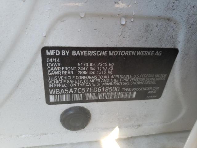 WBA5A7C57ED618500 BMW 5 Series