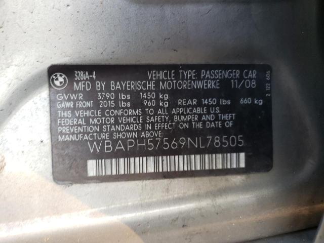 WBAPH57569NL78505 BMW 328 I Sulev
