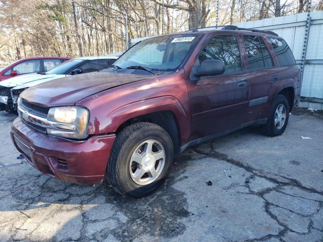 Salvage cars for sale from Copart Austell, GA: 2005 Chevrolet Trailblazer LS