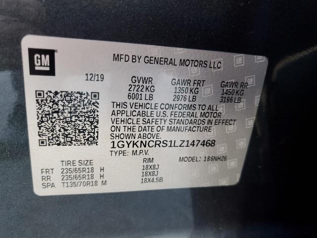 2020 CADILLAC XT5 PREMIU - 1GYKNCRS1LZ147468
