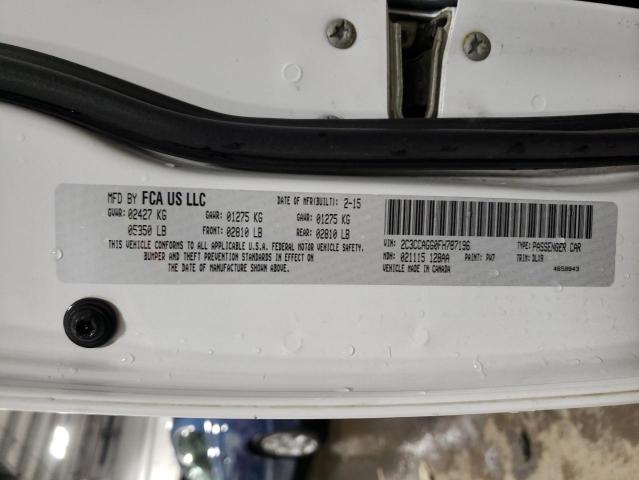 2015 CHRYSLER 300 S - 2C3CCAGG0FH787196