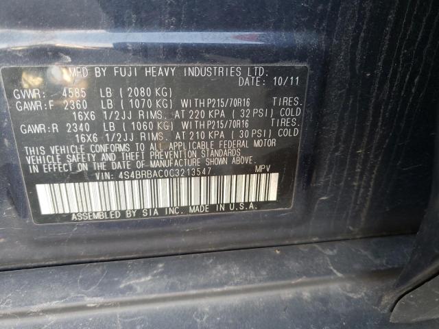 4S4BRBAC0C3213547 Subaru Outback 2.5i