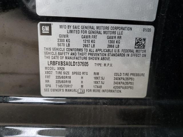 2020 BUICK ENVISION P - LRBFXBSA0LD137605